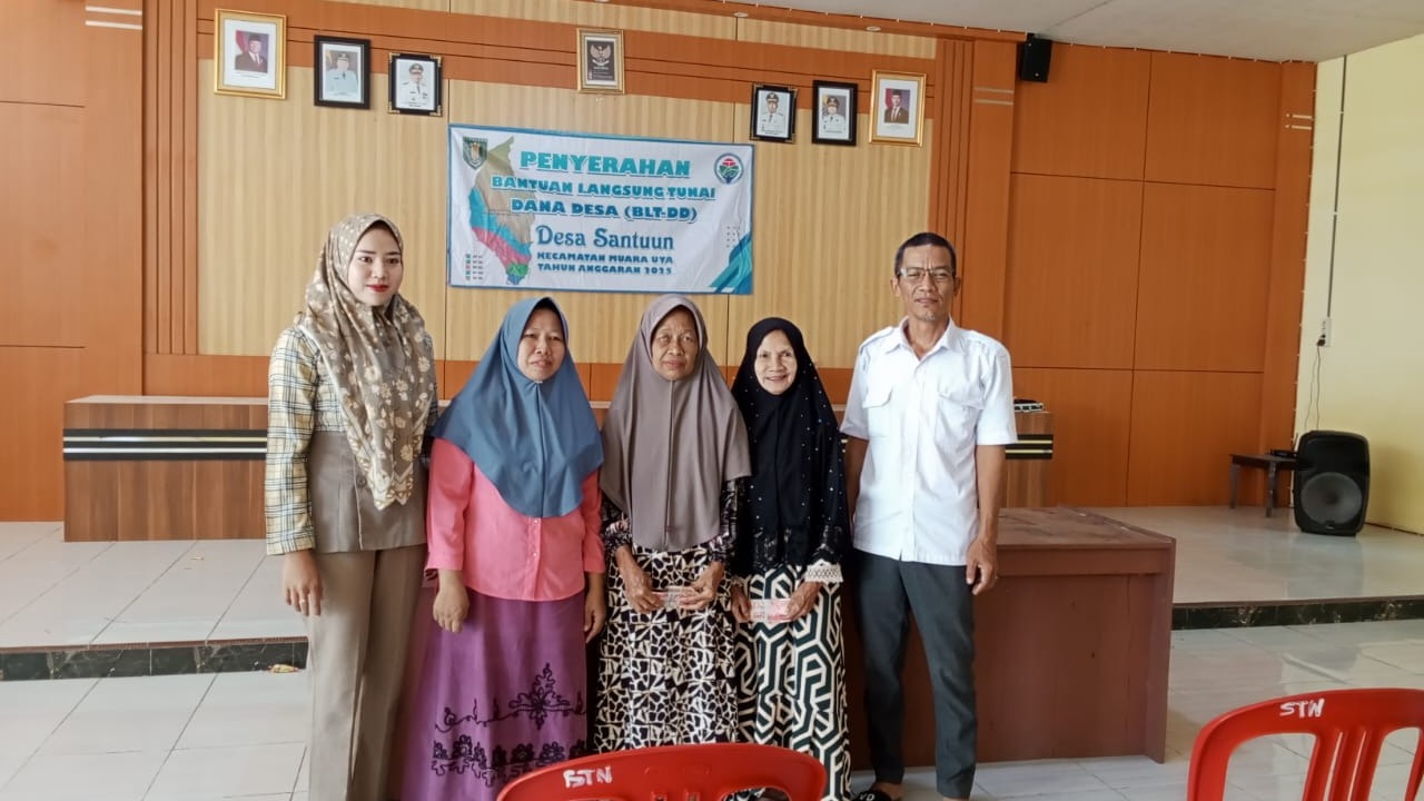Pembagian BLT-DD ub. September 2025 Desa Santuun
