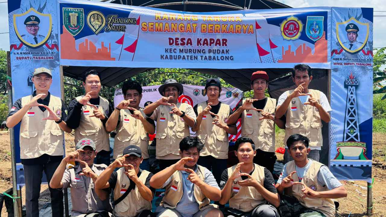 Karang Taruna “Semangat Berkarya” Desa Kapar Ikuti Kemah Karya Bakti Wisata Karang Taruna ke-36 di Banjarmasin