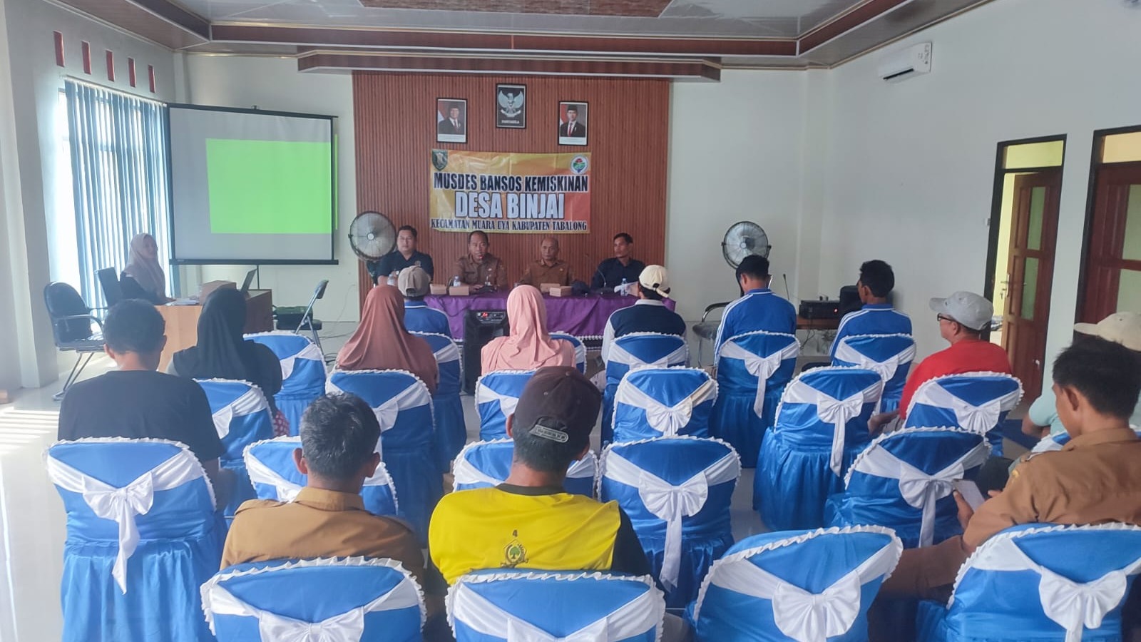 Musdes Bansos Kemiskinan Desa Binjai