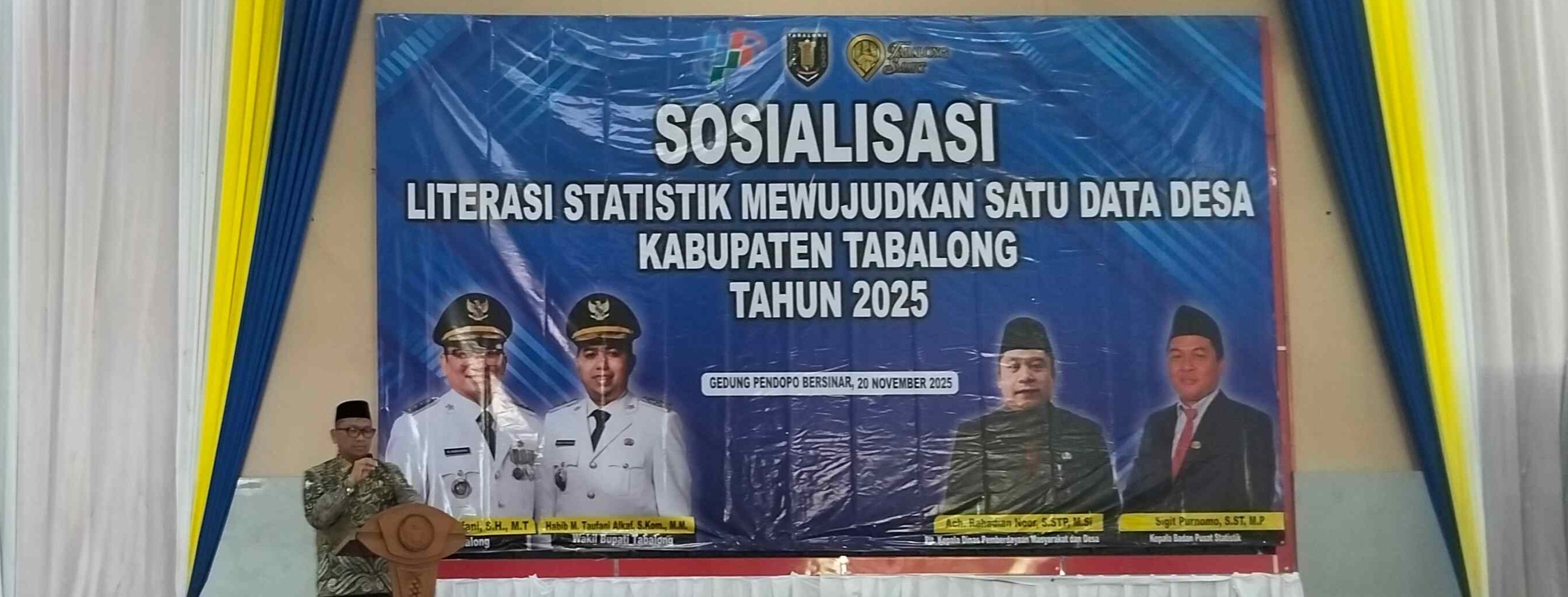 Sosialisasi Literasi Statistik Mewujudkan Satu Data Desa Kabupaten Tabalong Tahun 2025