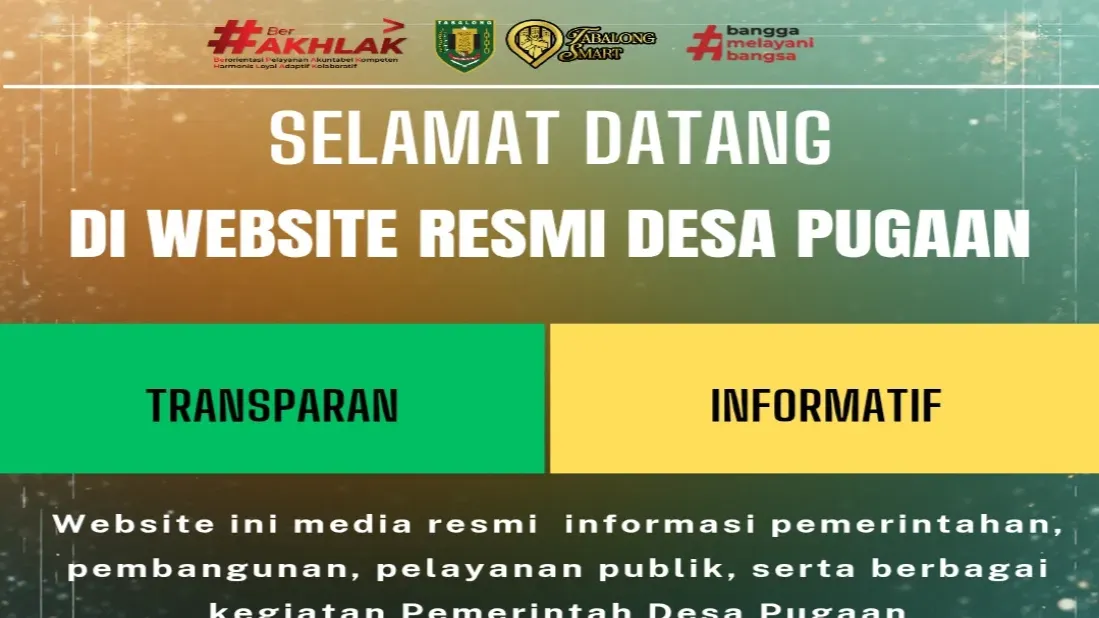 Selamat Datang di Website Resmi Desa Pugaan – Transparan, Informatif, dan Pelayanan Mudah