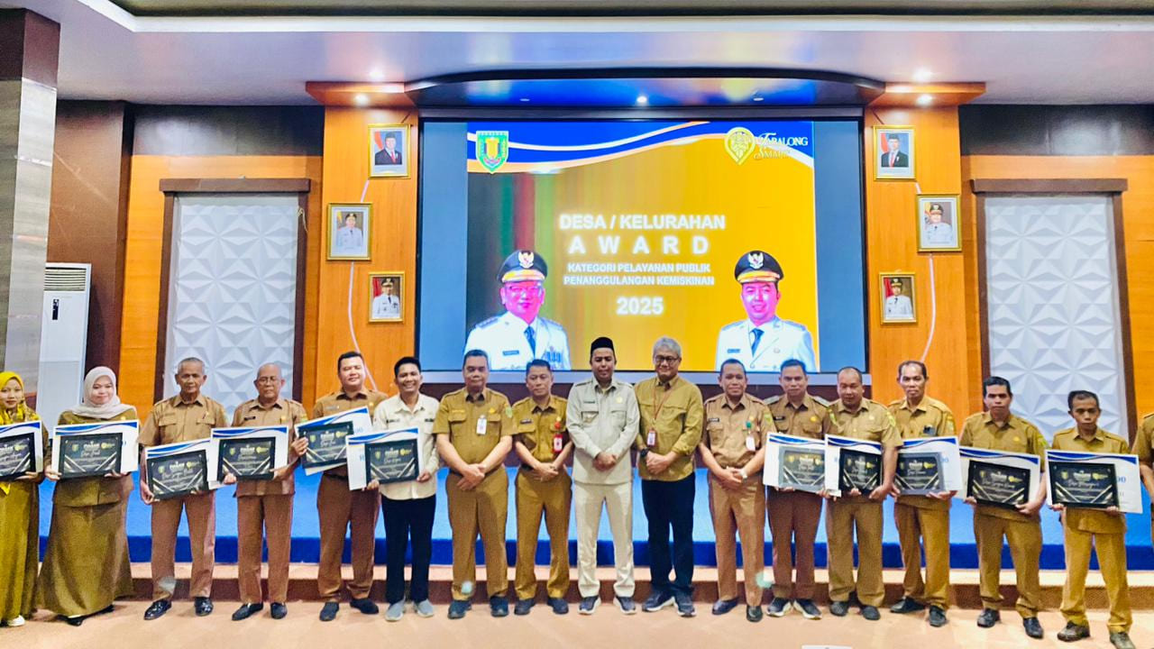 Desa Kapar Kembali Raih Penghargaan Desa Berkinerja Terbaik dalam Penanggulangan Kemiskinan
