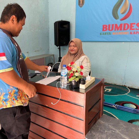 BUMDES KARYA MANDIRI KAPAR PEMBAYARAN ONLINE