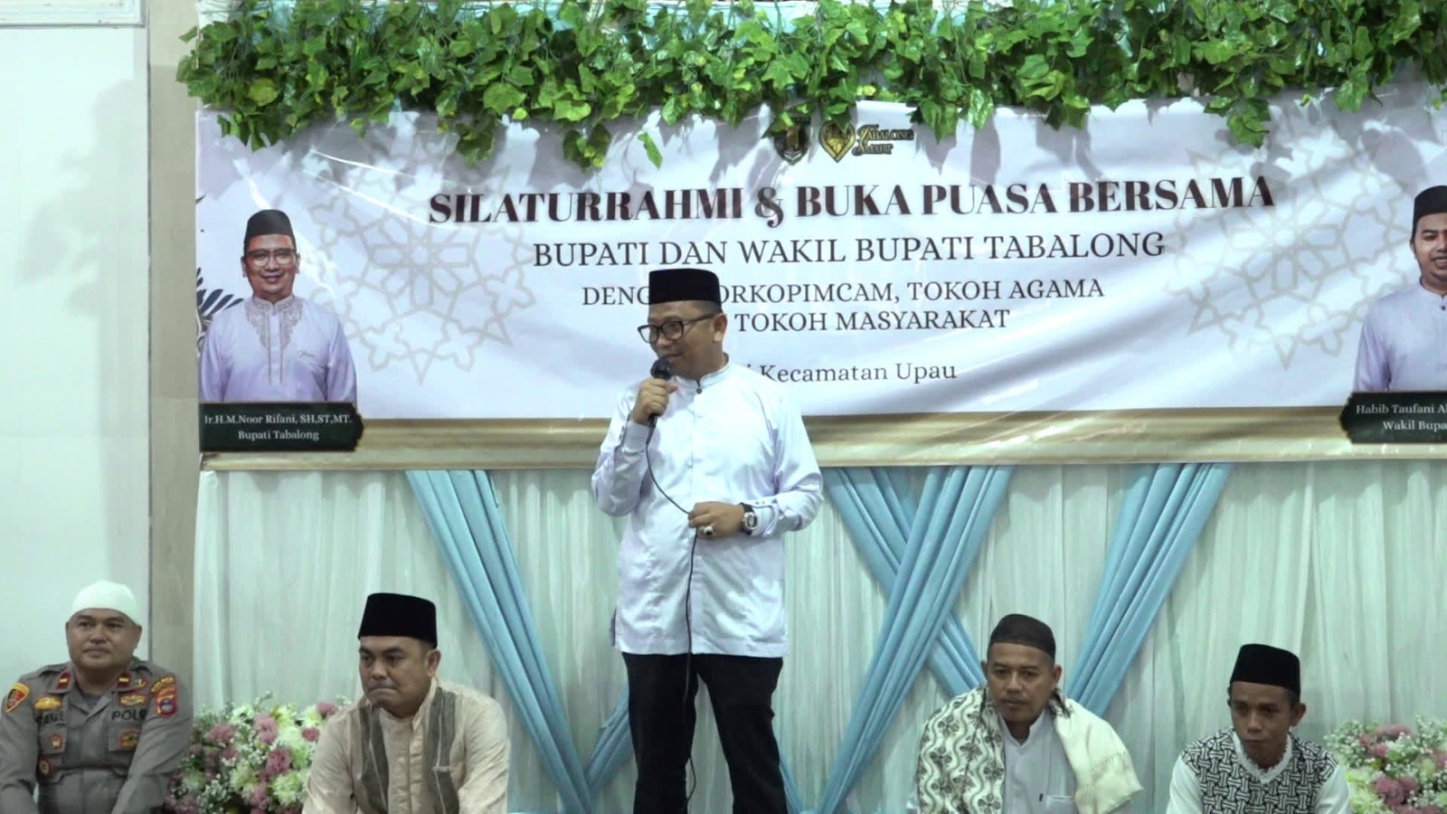 Silaturahmi dan Buka Puasa di Upau, Bupati Paparkan Program Infrastruktur dan Keagamaan