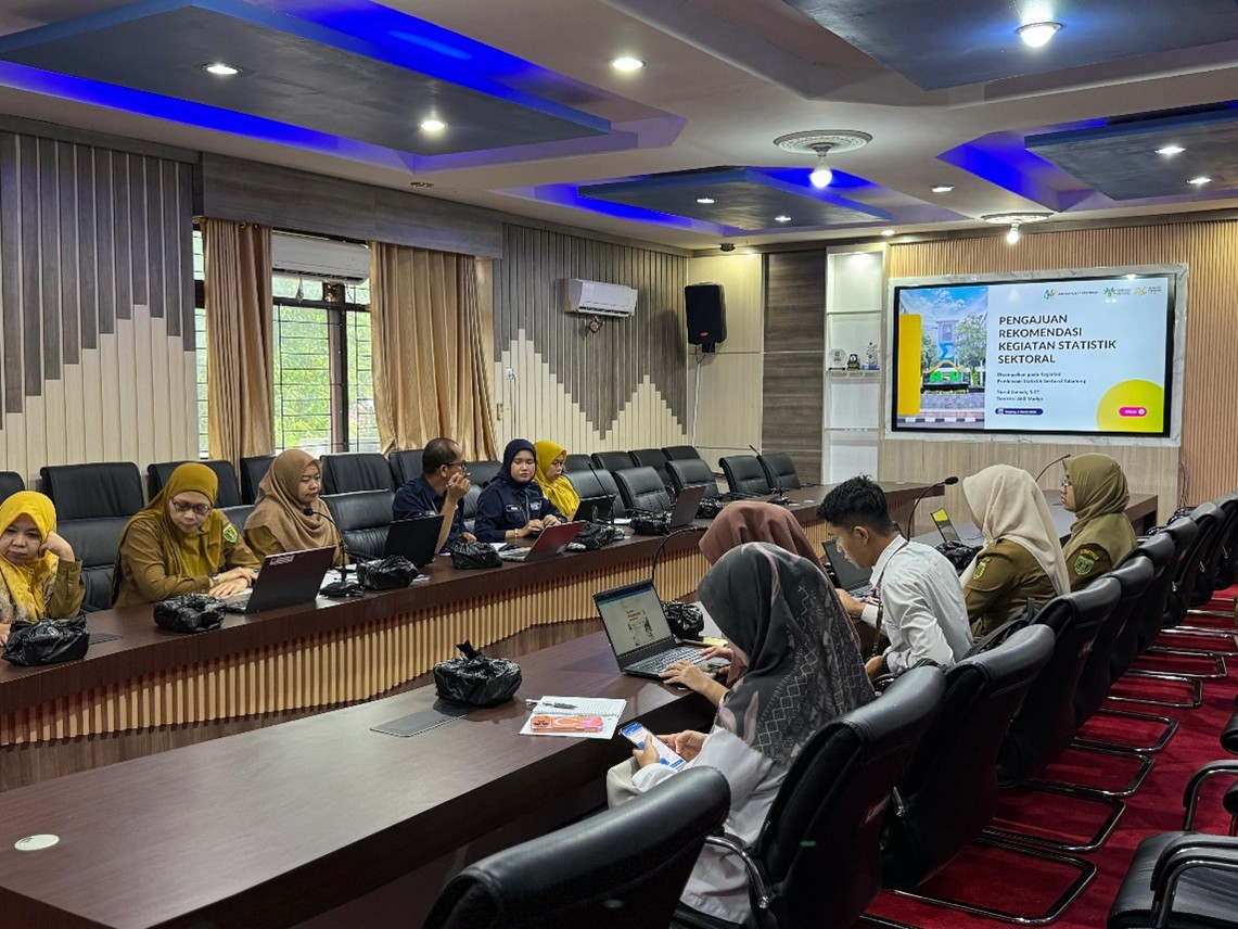 Pembinaan Statistik Sektoral di Bapenda Tabalong guna Perkuat Statistik Sektoral Kabupaten Tabalong