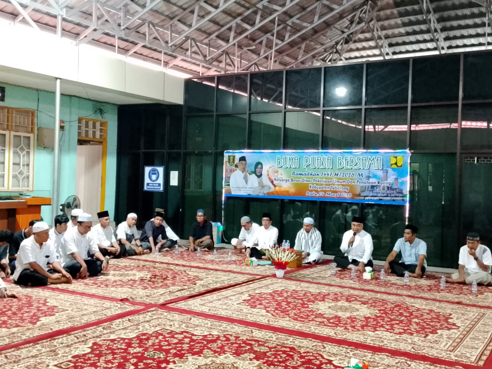 Pererat Silaturahmi, Dinas PUPR Tabalong Gelar Buka Puasa Bersama Seluruh Karyawan
