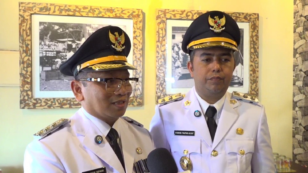 Haji Fani-Habib Taufan Resmi Dilantik Presiden Prabowo