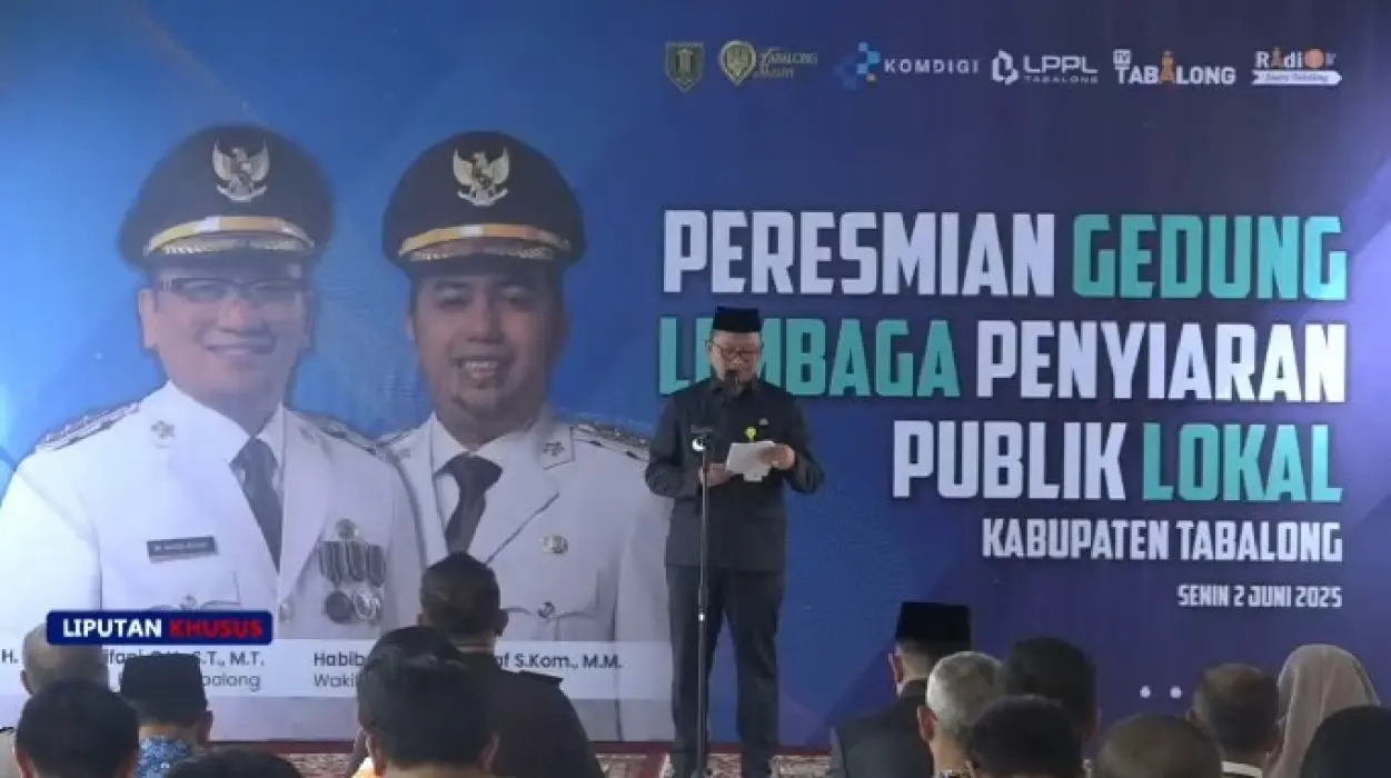 Resmikan Kantor LPPL Tabalong, Bupati Tekankan Peran Strategis Media Edukasi Masyarakat