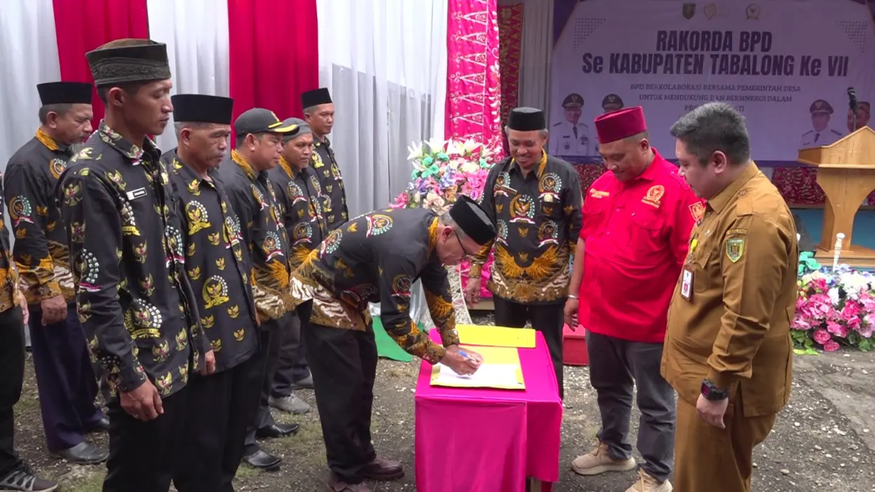 Bupati Tabalong Buka Rakorda BPD, Tekankan Peran Strategis dalam Pembangunan Desa