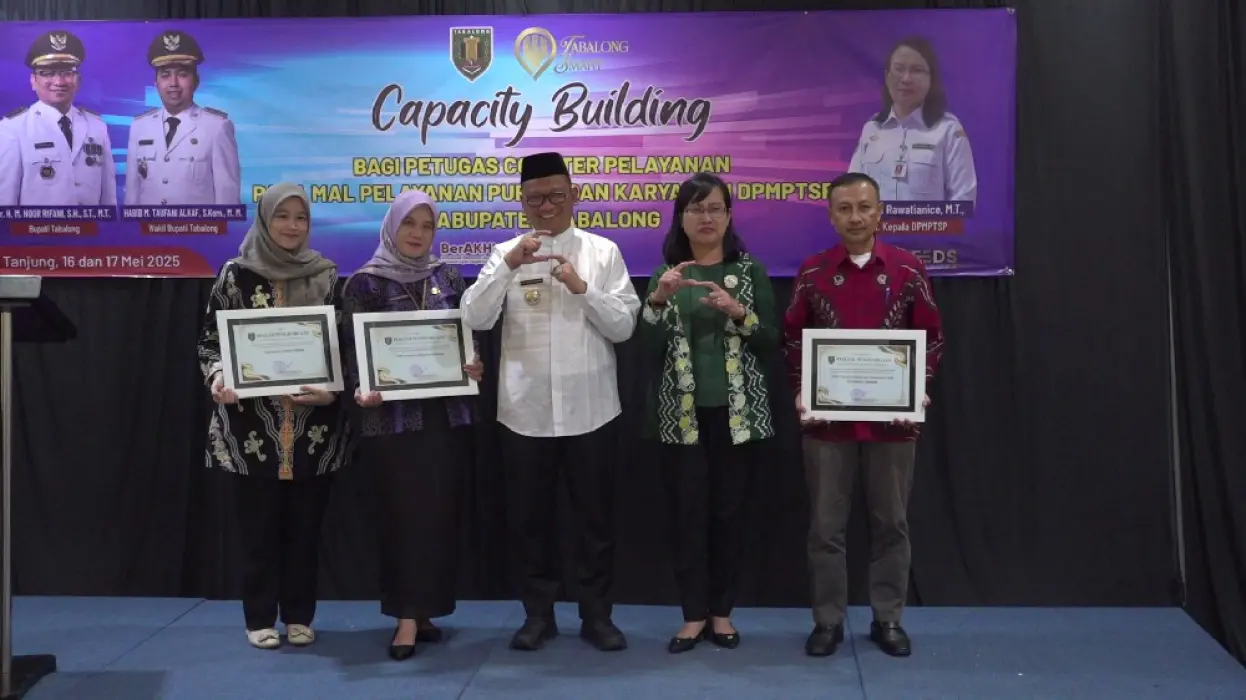 Capacity Building Petugas MPP, Bupati Tekankan Profesionalisme dan Etika Pelayanan