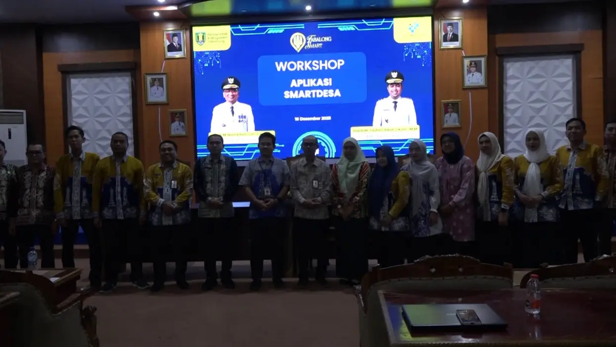 Perkuat Digitalisasi Pemerintah Desa, Diskominfo Gelar Workshop Aplikasi Smartdesa