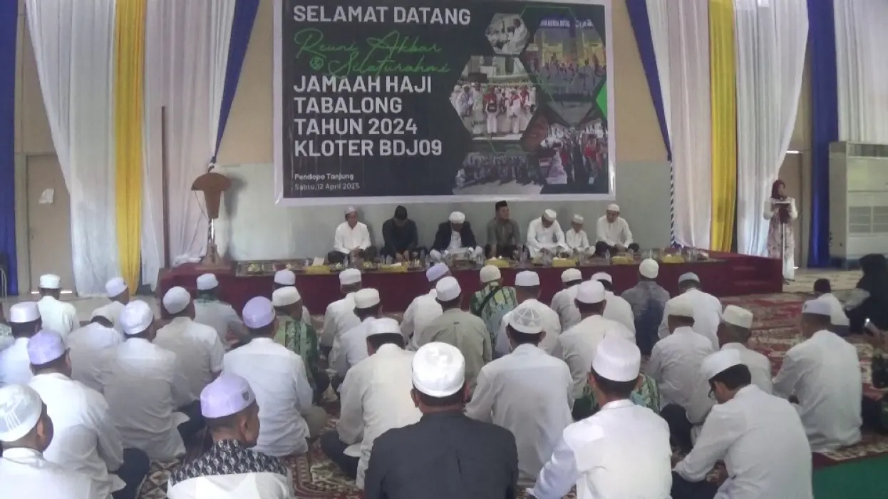 Reuni Akbar dan Silaturahmi Jemaah Haji Tabalong Tahun 2024 Kloter BDJ-09