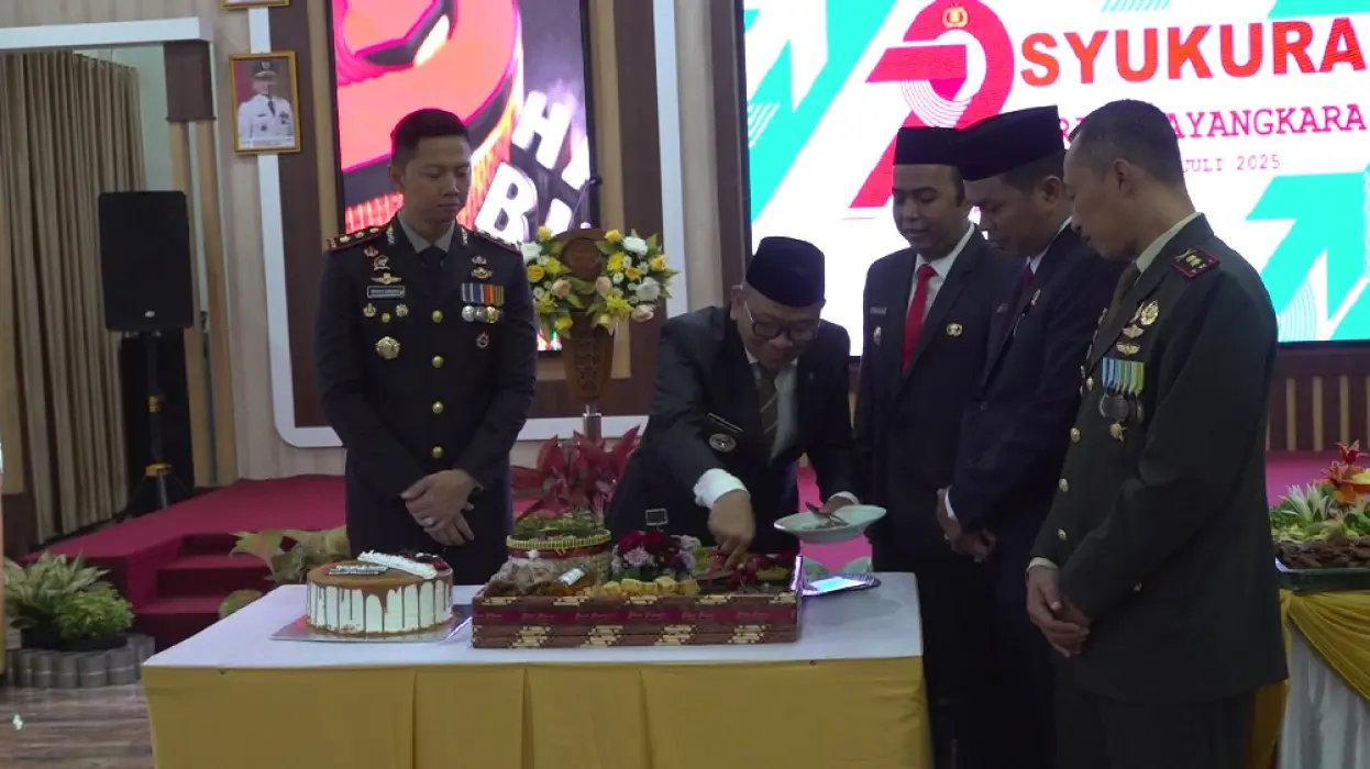 Syukuran HUT ke-79 Bhayangkara di Tabalong, Kapolres Tegaskan Komitmen Pelayanan Polri