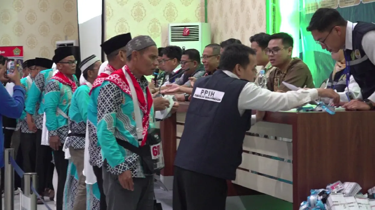 Jelang Keberangkatan ke Tanah Suci, Kemenag Kalsel Tekankan Kekompakan Jemaah