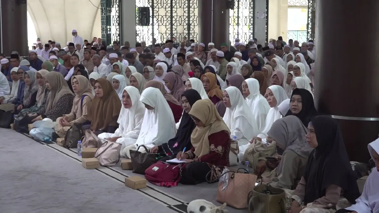 500 Jamaah Haji Tabalong Ikuti Manasik Masal Terakhir 