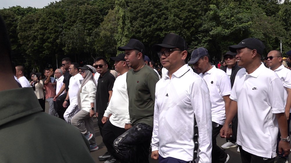 Haji Fani - Habib Taufan Ikuti Gladi Pelantikan Kepala Daerah di Lapangan Monas