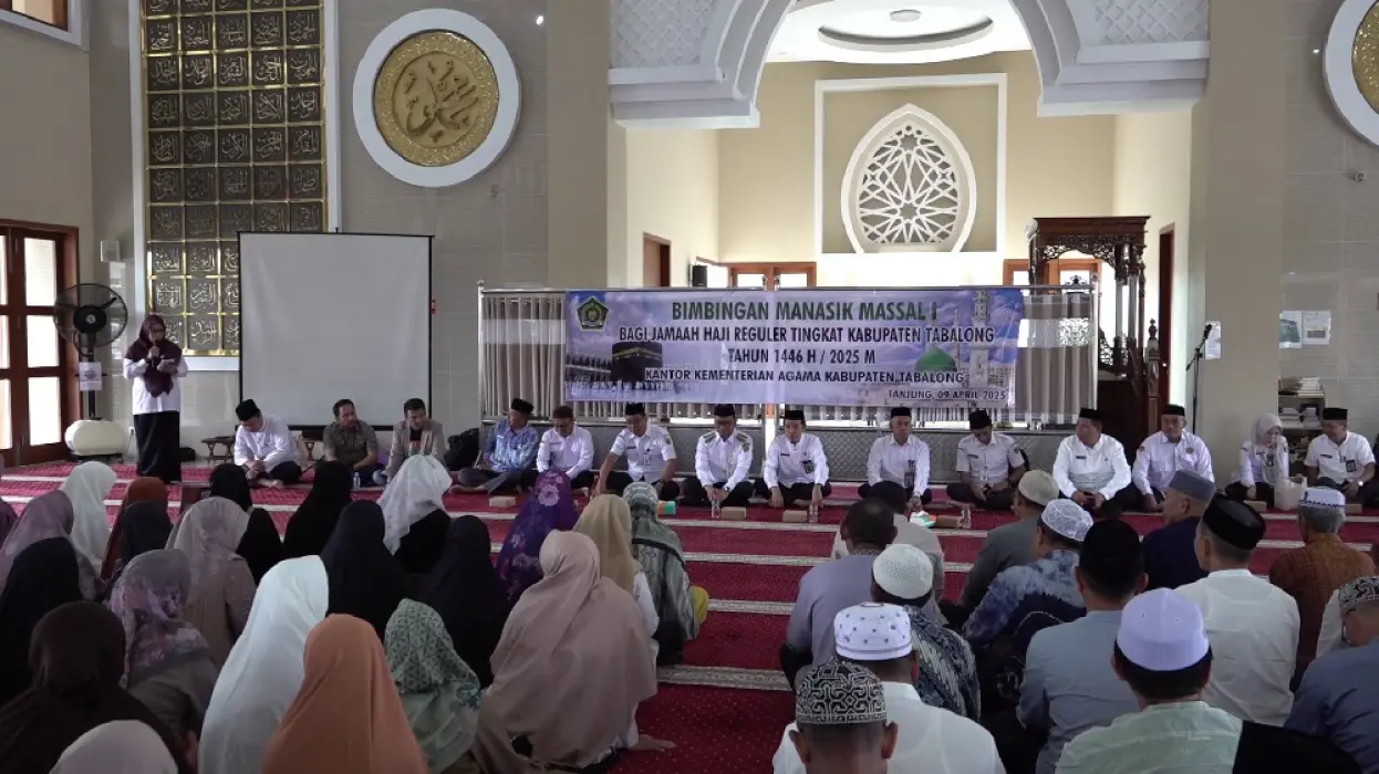 Mantapkan Pelaksanaan Haji, Kemenag Tabalong Gelar Manasik Massal