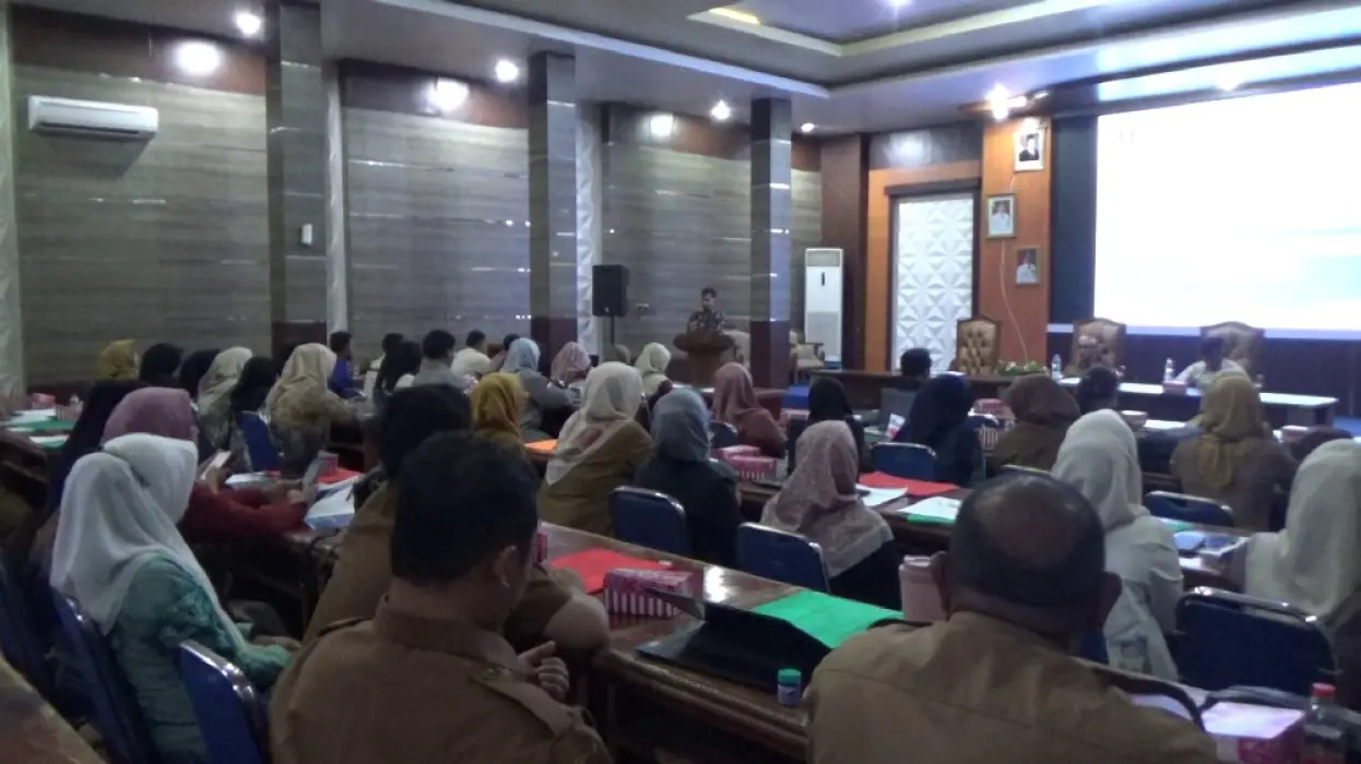 DP3AP2KB Tabalong Gelar Pelatihan Pengelolaan Rumah Data Kependudukan Kampung KB