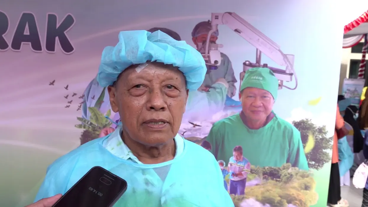 Program Operasi Katarak Gratis Wujudkan Masyarakat Sehat dan Produktif