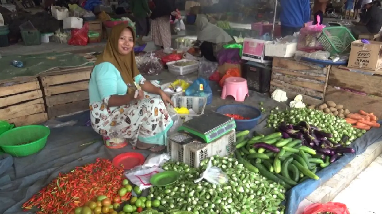 Pasca Idul Adha, Pasar Tanjung Lengang—Harga Pangan Naik Tajam