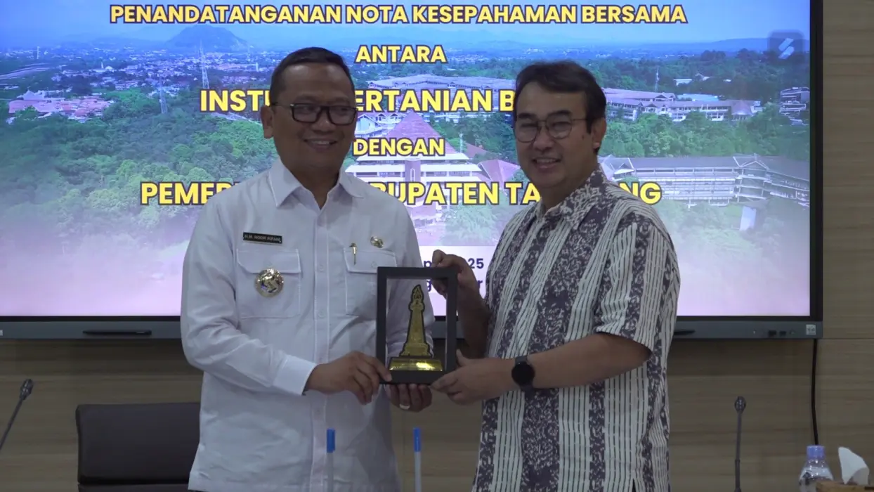 Cetak SDM Pertanian Berkualitas, Pemkab Gandeng IPB University