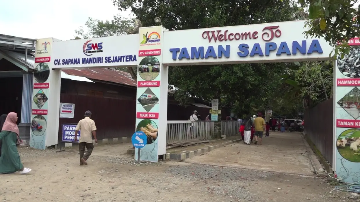 Libur Lebaran, Pengunjung Taman Sapana Capai Ribuan Orang per Hari